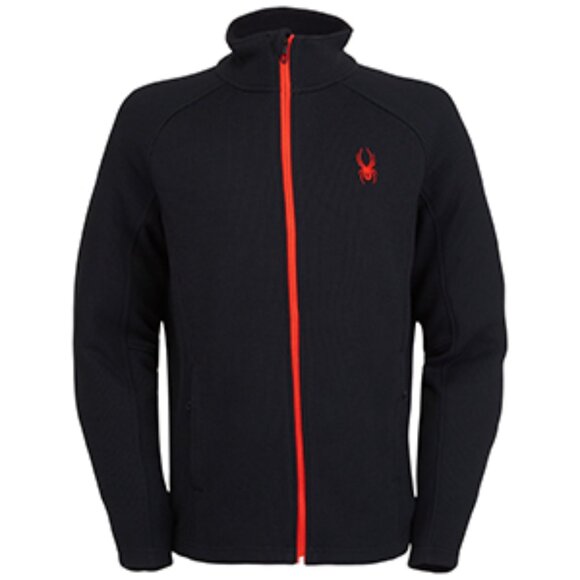 Spyder Men's Constant Full Zip Mid-Weight Mock Neck Sweater, Size XL - Picture 1 of 8